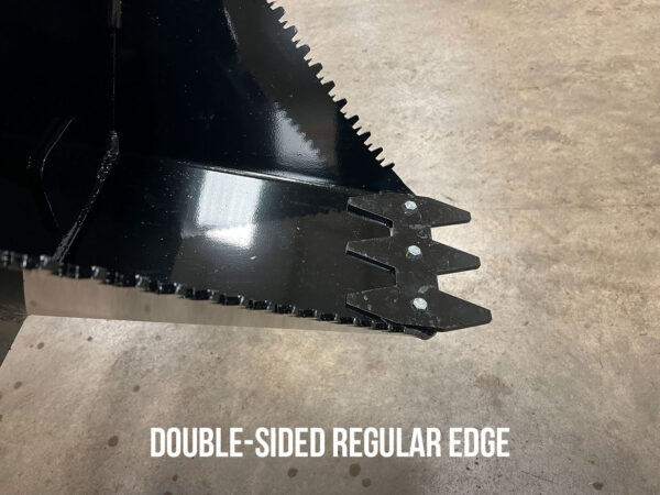 Double-Sided Regular Digging Edge