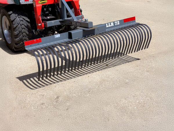 Landscape Rake for Tractors by Dirt Dog (Model LLR 72)