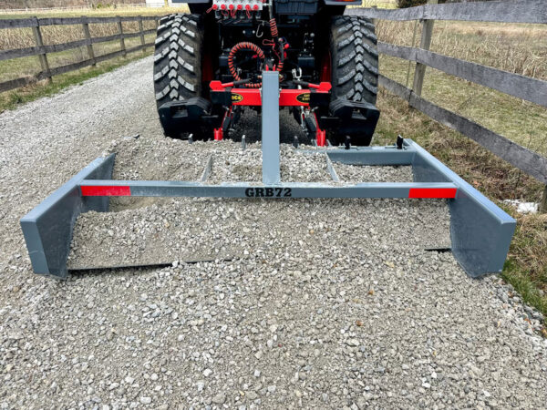 Box Full of Gravel on Standard Duty Land Plane