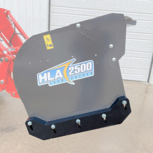 UHMW Skid Runner on HLA 2500 Snow Pusher