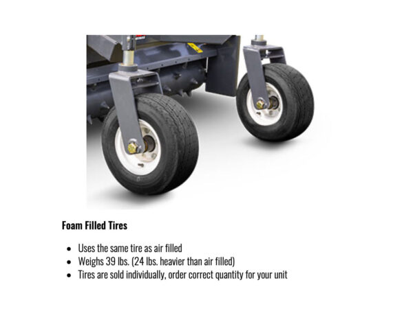 Foam Filled Tires (Optional)