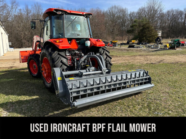 Used IronCraft BPF Flail Mower (98" Working Width)