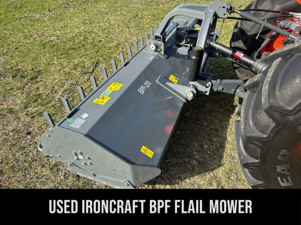 Used IronCraft BPF Flail Mower (98" Working Width)