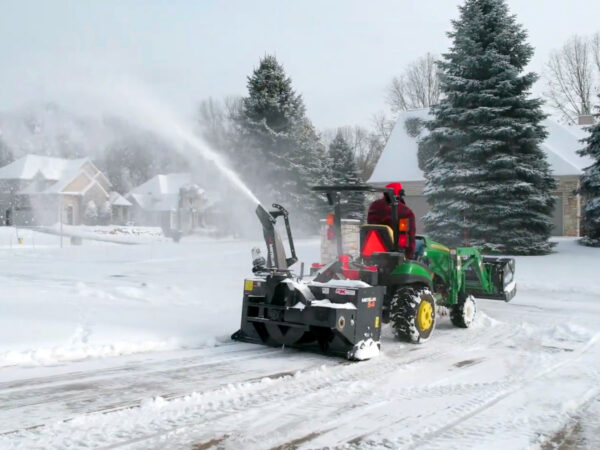 Best 3-Point Snowblower for Tractors, MK Martin Meteor Pull-Type Snowblower