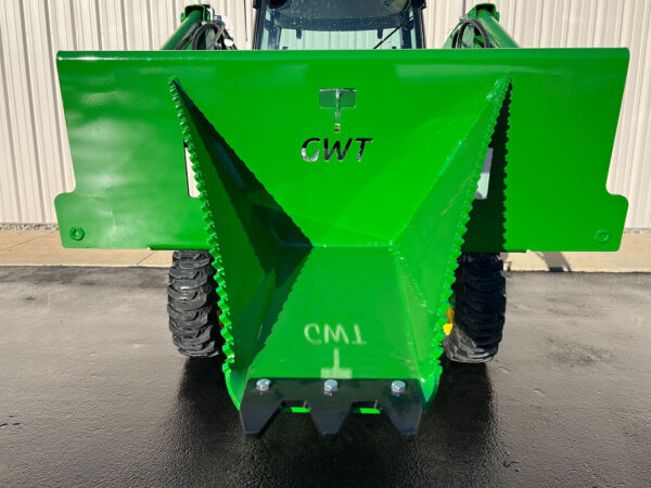 Inside View of Bucket on Green HD Wrecker