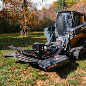 IronCraft CID Severe Duty Brush Cutter on Skid Steer