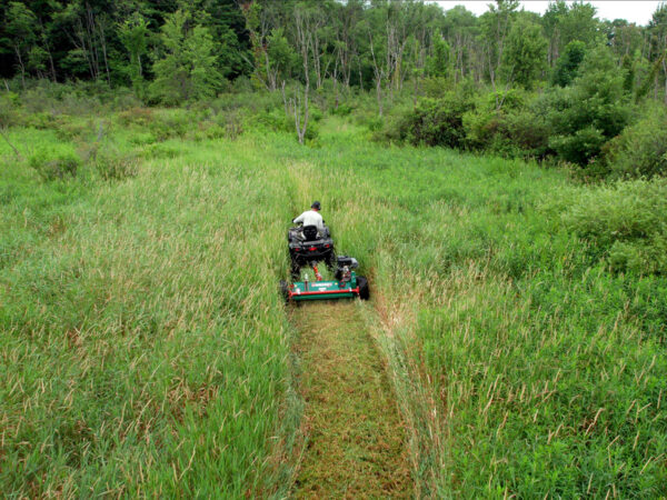 Wessex AFR Flail Mower in Tall Grass