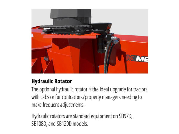 Hydraulic Chute Rotation Option