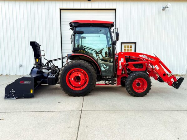 MK Martin Performance Pull-Type Snow Blower on Kioti Tractor