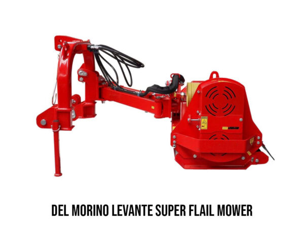 Del Morino Levante Super Flail Mower Left View