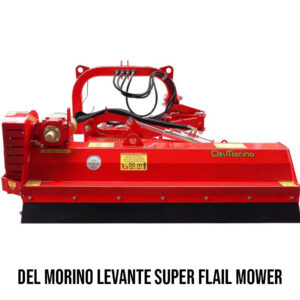 Del Morino Levante Super Flail Mower Rear View