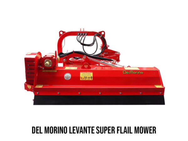 Del Morino Levante Super Flail Mower Rear View