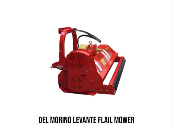 Del Morino Levante Flail Mower Left View