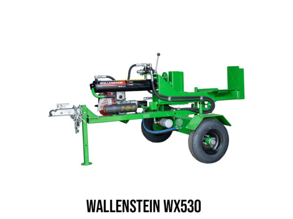 Wallenstein WX530 Log Splitter in Horizontal Position