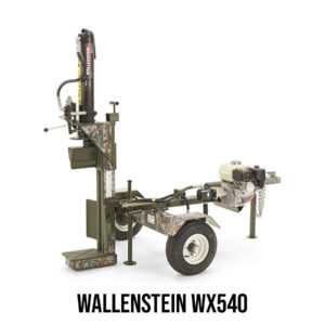 Wallenstein WX540 Log Splitter in Vertical Position