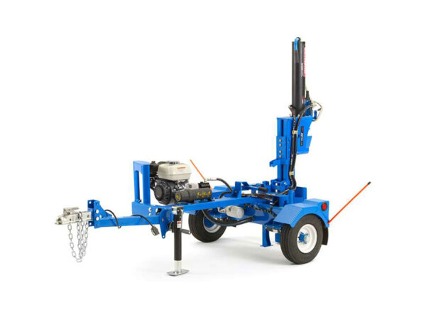 Wallenstein WXR545PL Log Splitter in Vertical Position, Front View