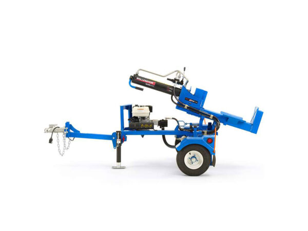 Wallenstein WXR545PL Log Splitter at 20° Angle, Side View