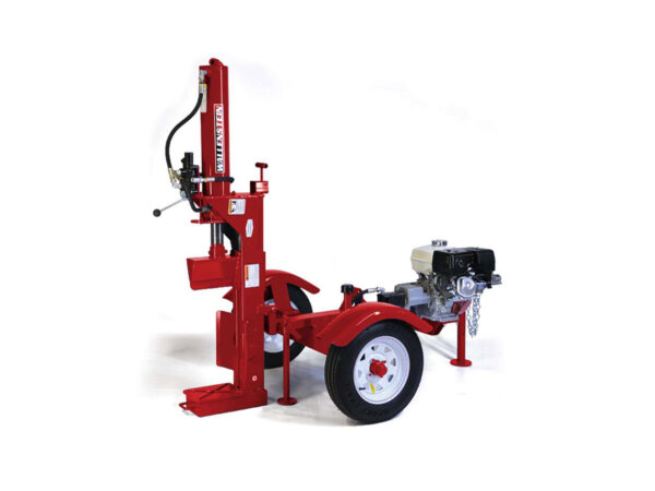 Wallenstein WX980 Log Splitter in Vertical Split Position