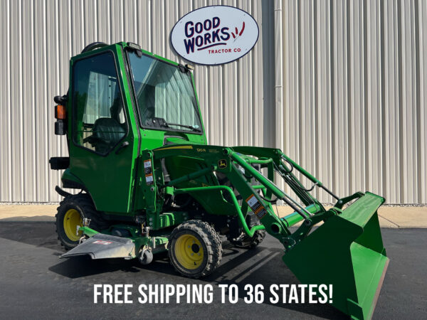 2018 John Deere 1025R With Curtis Cab and Free Shipping