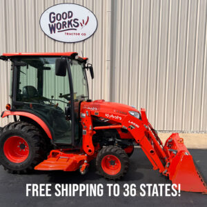 2021 Kubota LX3310 Cab Tractor with Free Shipping