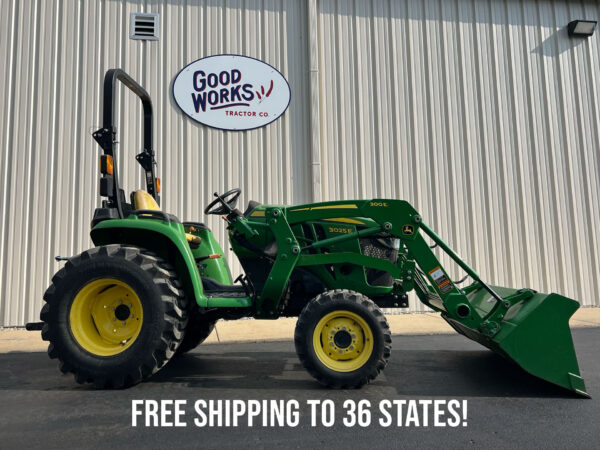 2019 John Deere 3025E with Free Shipping