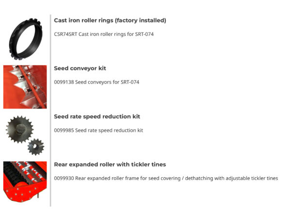 Optional Features for BEFCO SRT Seeder