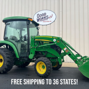 2019 John Deere 3046R Cab Tractor with Free Shipping