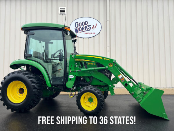 2019 John Deere 3046R Cab Tractor For Sale with Free Shipping