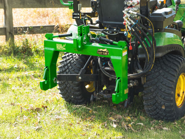 GWT Fast CAT I 3-Point Quick Hitch in Limited Edition John Deere Green