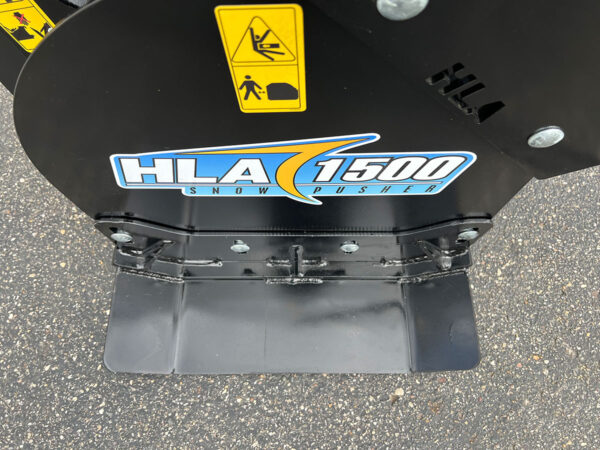 Extra Wide Skid Shoe on HLA Snow Pusher