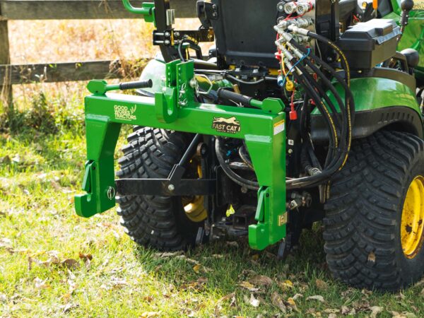 GWT Fast CAT I 3-Point Quick Hitch in Limited Edition John Deere Green