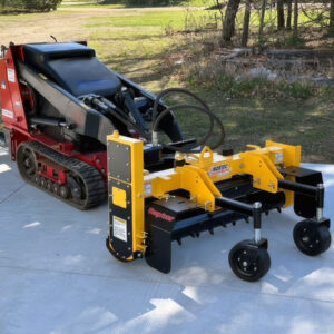 Nortec Mini Skid Steer Raptor Power Rake / Soil Processor