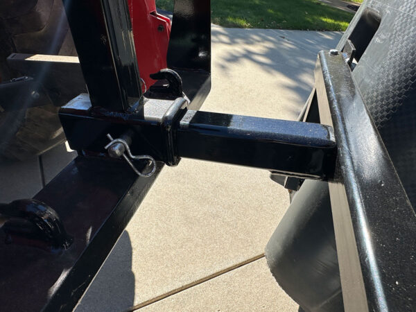 GWT Double Trash Can Mover 2" Receiver Connection