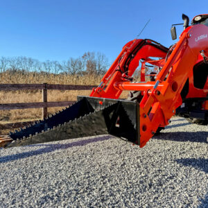 GWT Mega Wrecker Stump Bucket Side View