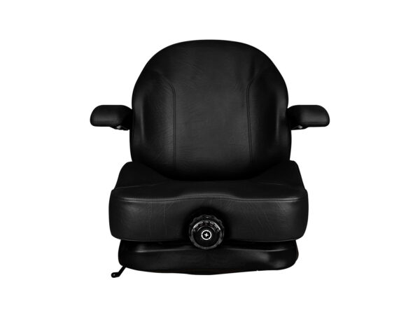 Front View of Universal Pro-Ride Suspension Seat for Zero Turn Mowers