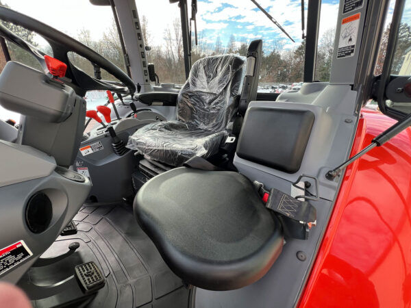 Cab Interior with Buddy Seat