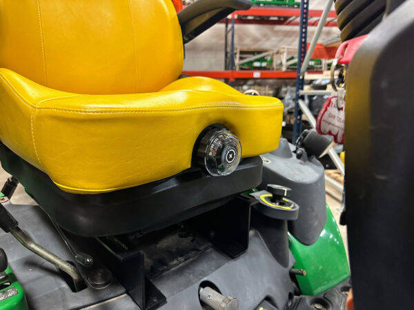 Weight Adjustment for Suspension on John Deere 1025R Seat