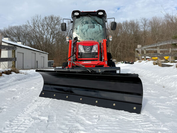 HLA 1000 Series Snow Plow on Kioti Tractor