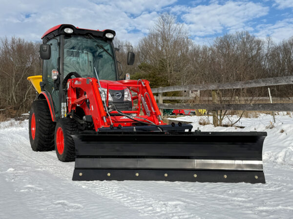 78" HLA 1000 Series Snow Plow on a Kioti CK4010