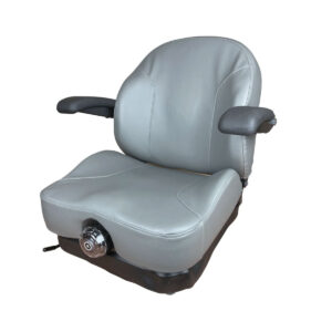 Universal Pro-Ride Suspension Seat for Zero Turn Mowers in Gray