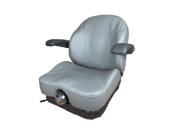 Universal Pro-Ride Suspension Seat for Zero Turn Mowers in Gray