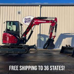 Yanmar Vi050-6B Mini Excavator For Sale with Free Shipping